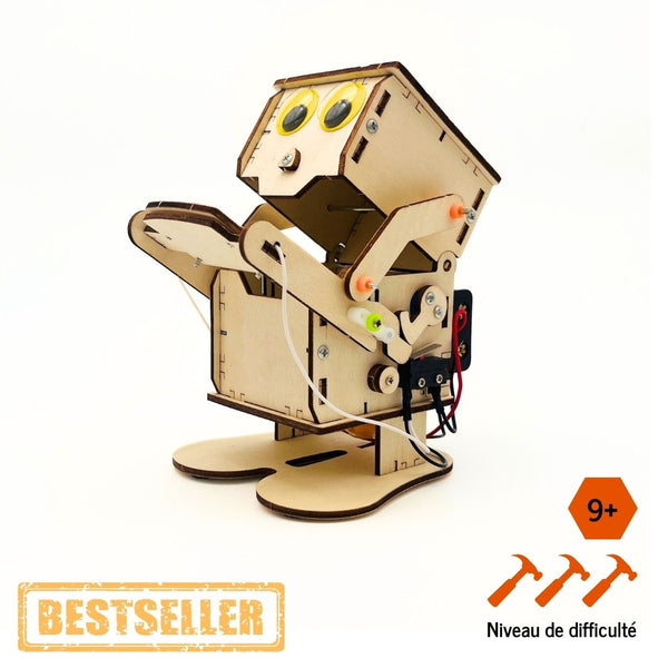 CoinMunch : Le Croqueur de pièces complètement déglingo du ciboulot - Kit d'assemblage STEM