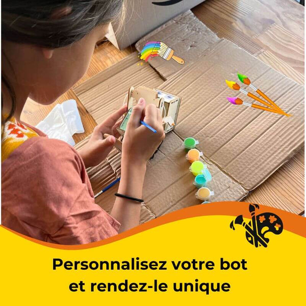 SpiderBot 2.0 : L'évolution ultime de l'araignée robotique - Kit d'assemblage en bois STEM