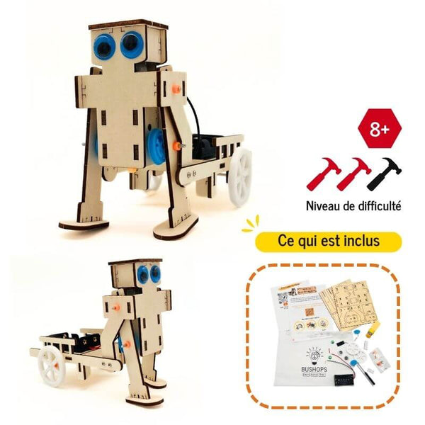 RoboPromeneur : Le robot qui marche à fond les boulons -