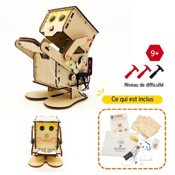 CoinMunch : Le Croqueur de pièces complètement déglingo du ciboulot - Kit d'assemblage STEM